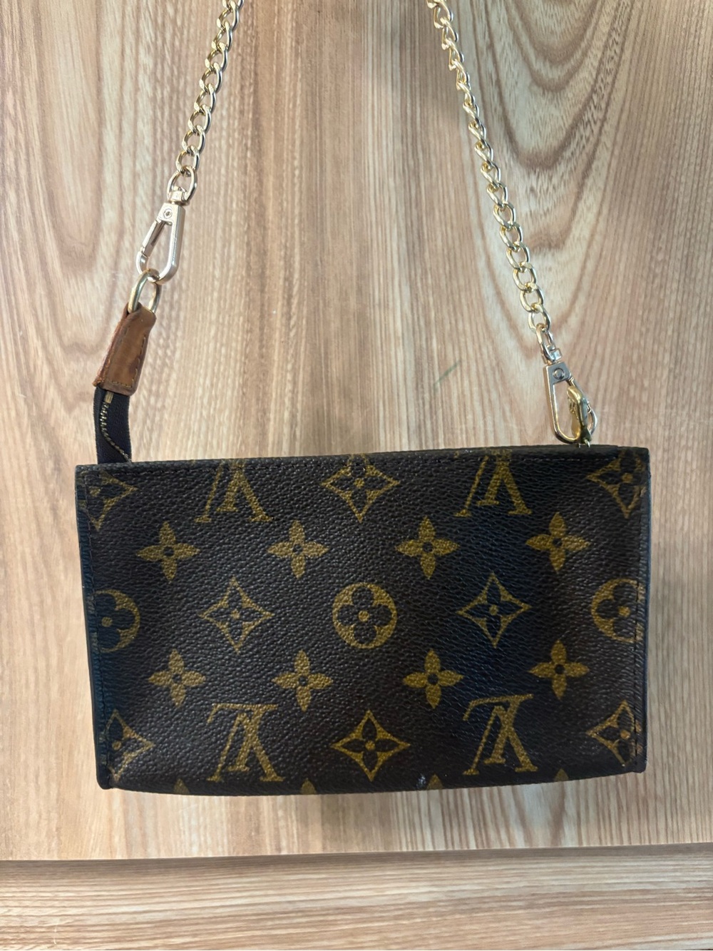 Auth LOUIS VUITTON Monogram Bucket PM Accessory Pouch - Picture 2 of 11